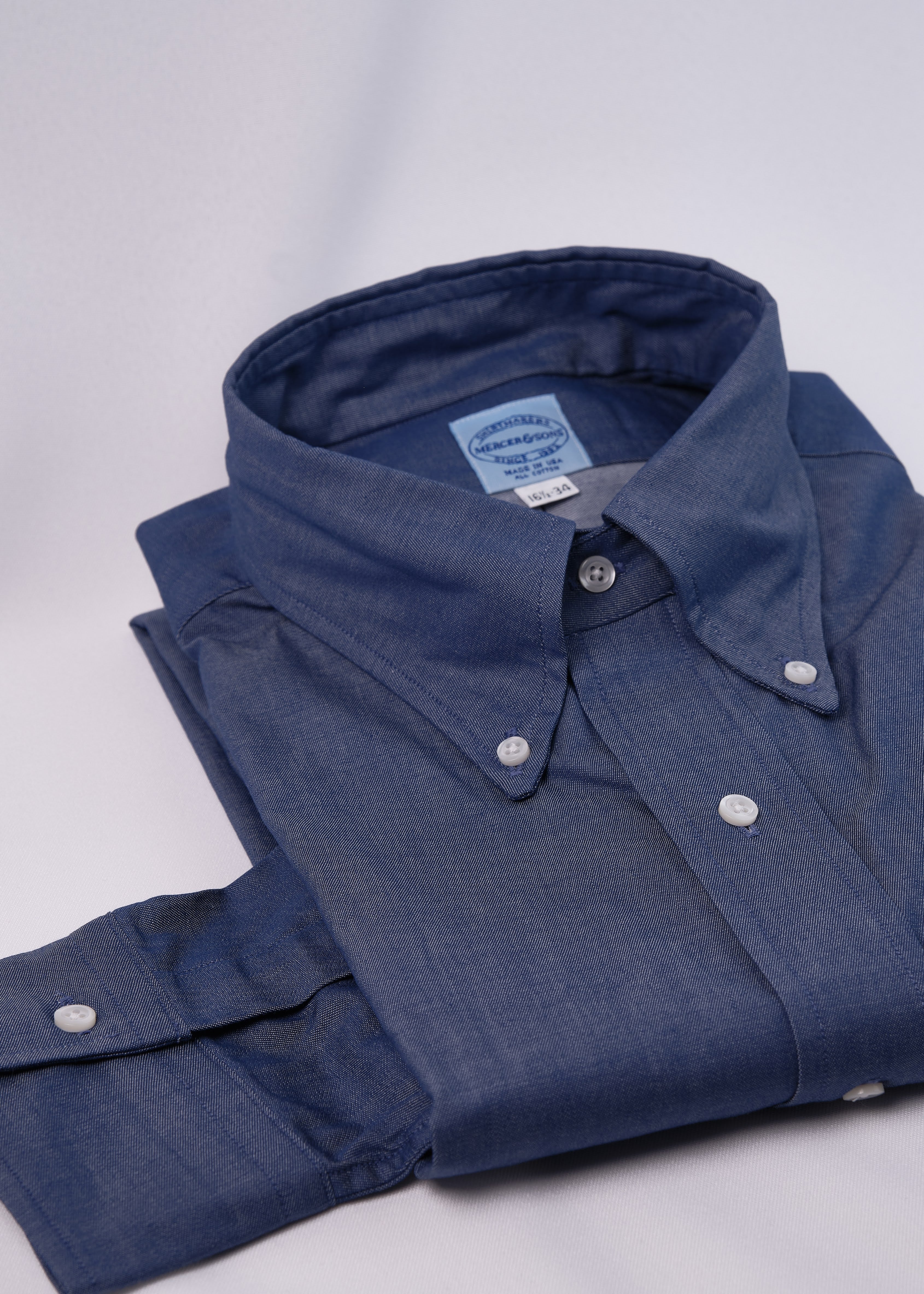 Blue Denim Chambray - Image 4