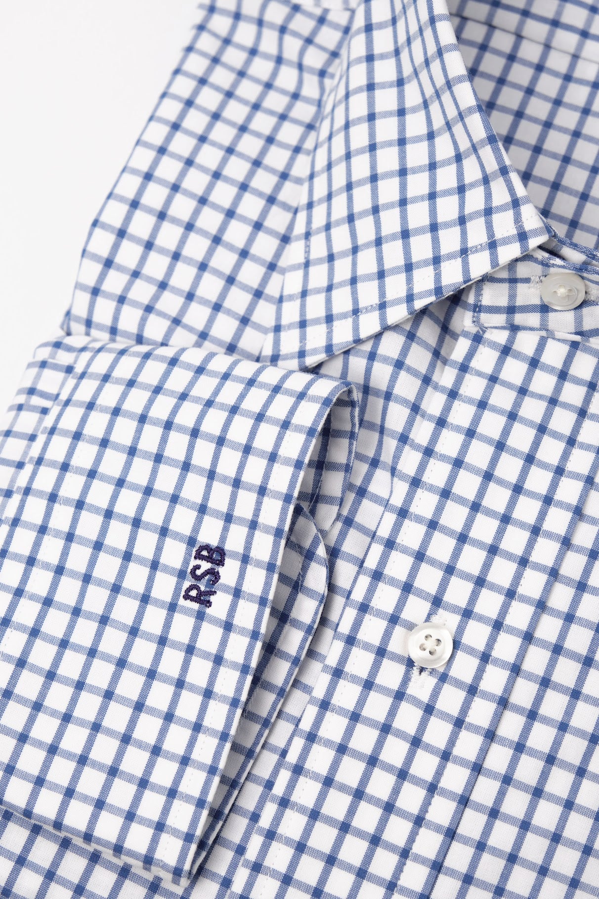 Blue Floyd 8MM Check Broadcloth #248 - Image 3