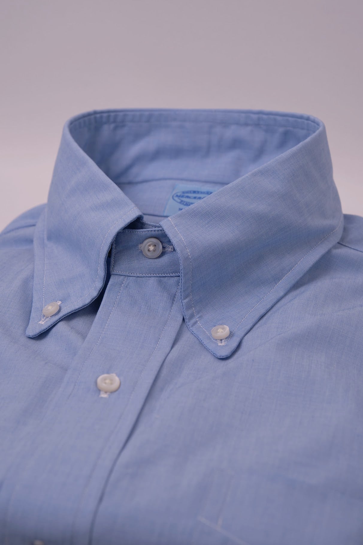 Traditional Light Blue 60's End-on-End - Image 2