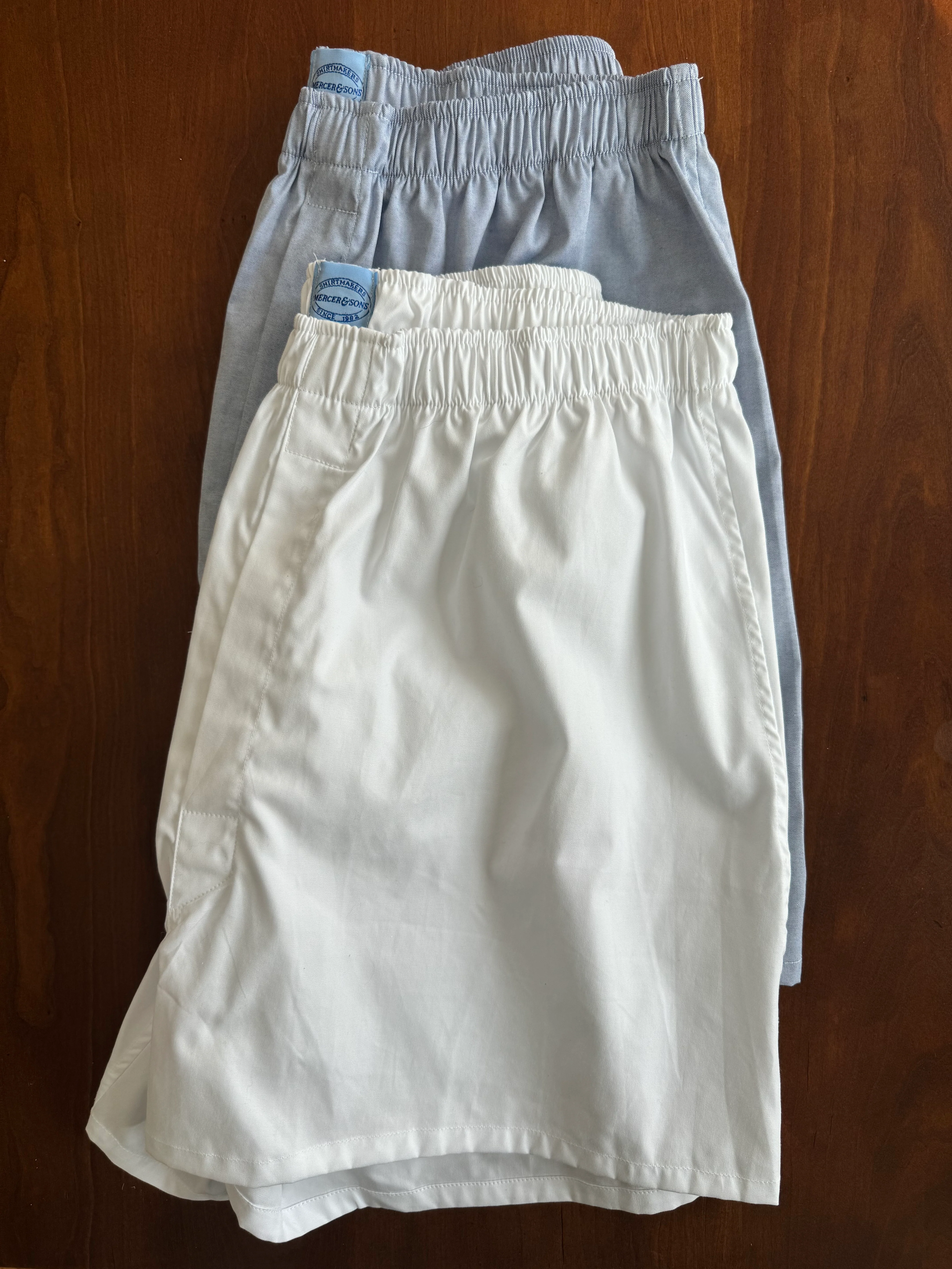 Our Best Pima Cotton 80's Two-Ply Pinpoint Oxford Boxers - Image 5