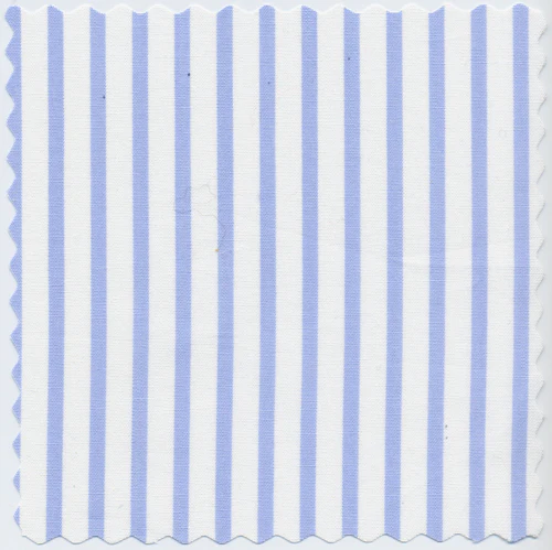 Surfside Blue 1/8" Bengal Stripe Broadcloth
