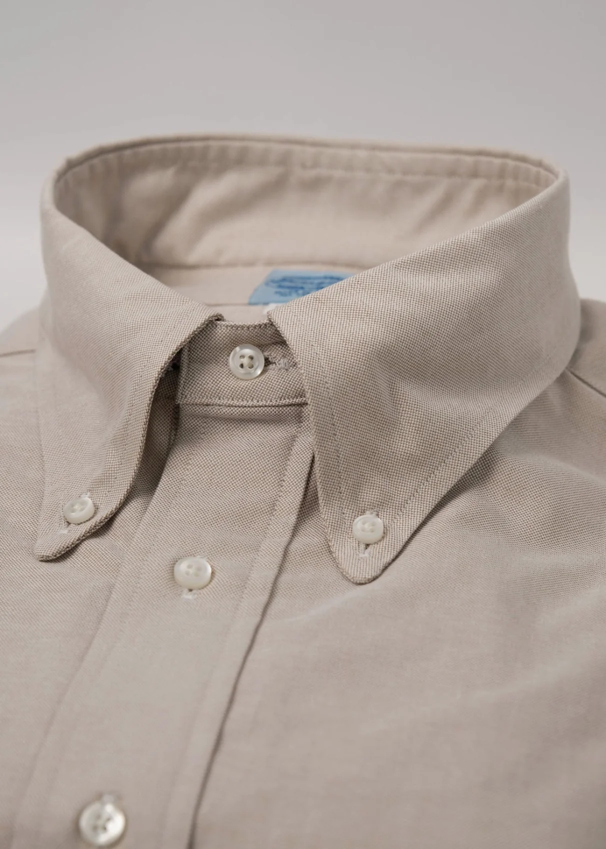 Distinctive Coffee Two-Ply 100% Pima Cotton Oxford - Image 2