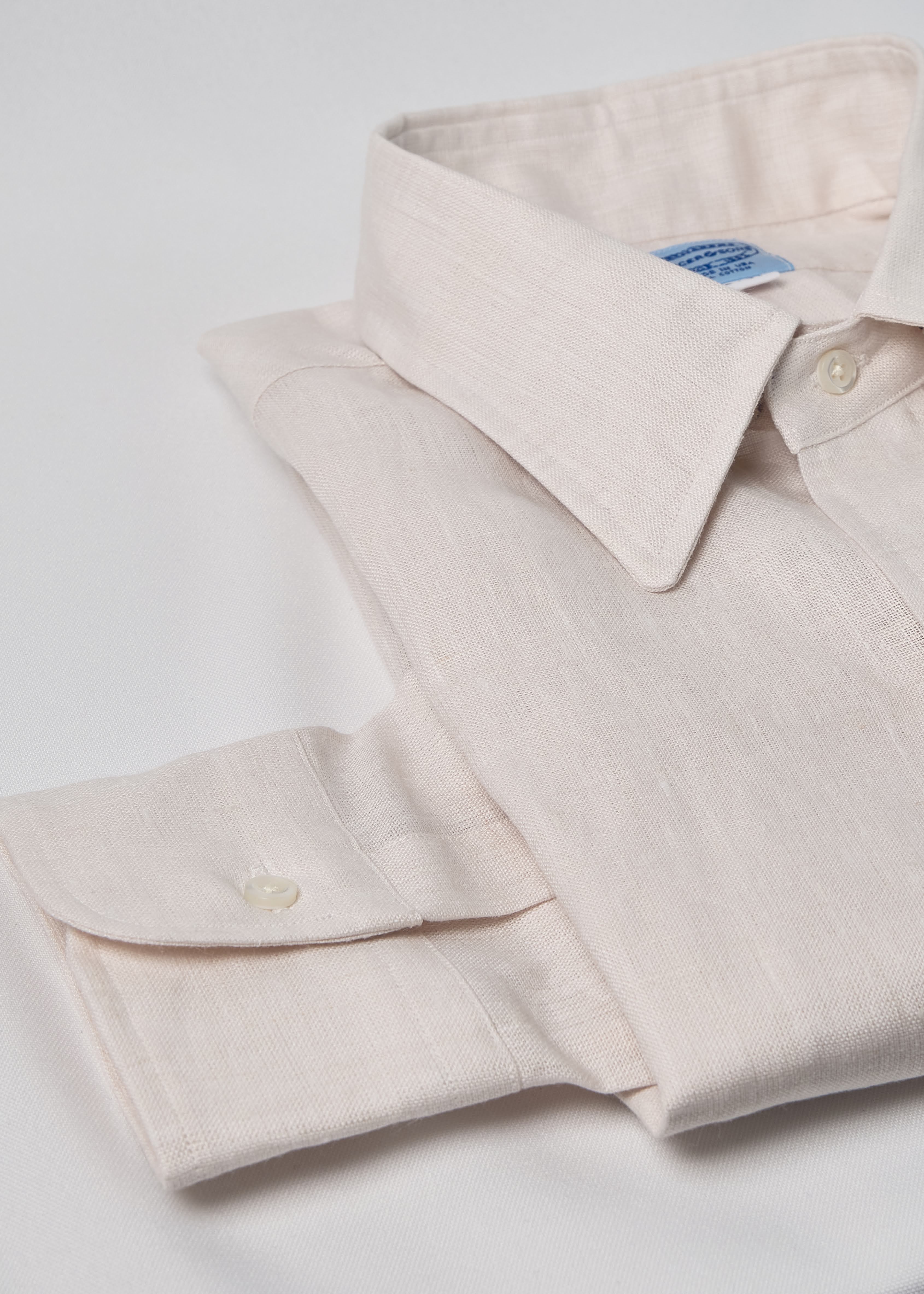 Ivory 100% Fine Linen - Image 3