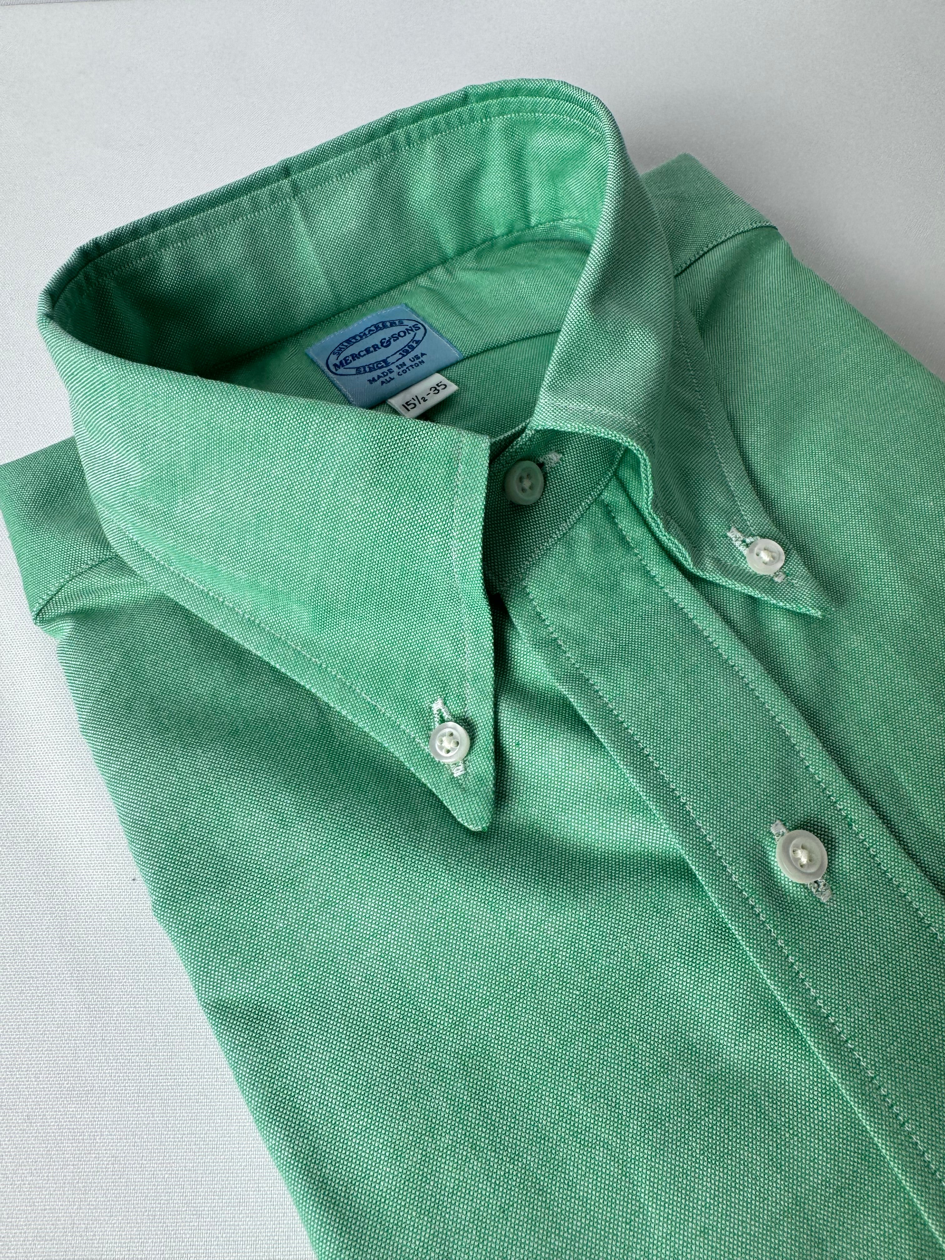 Kind Of Green Two-Ply Classic 100% Pima Cotton Oxford - Image 3