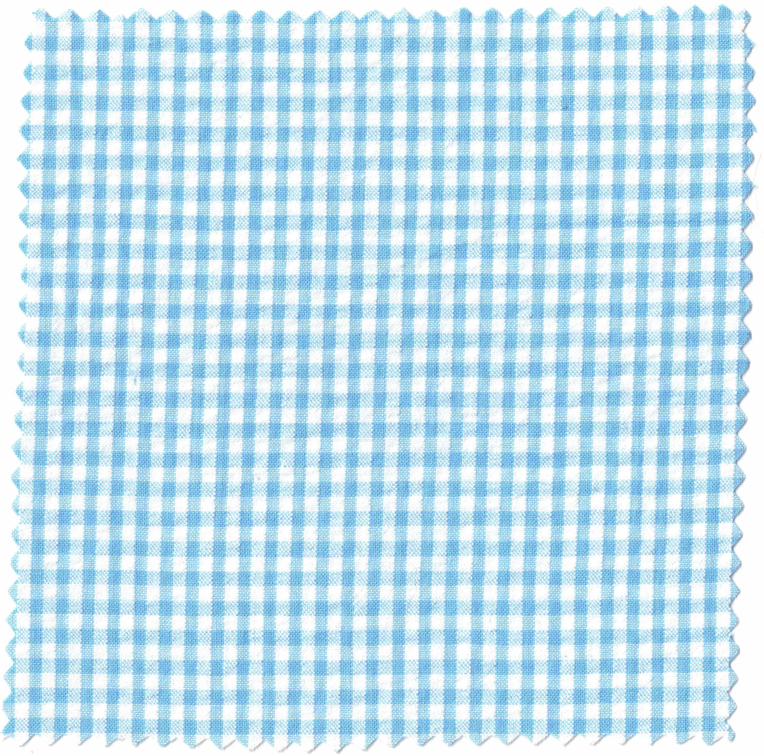 Light Blue Seersucker Check