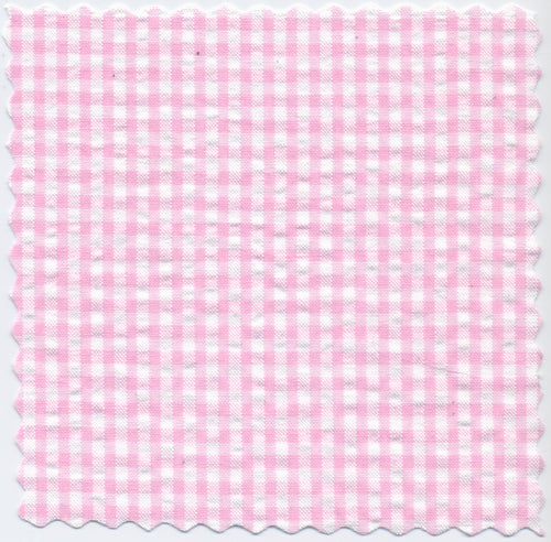 Pink Sands Seersucker Check