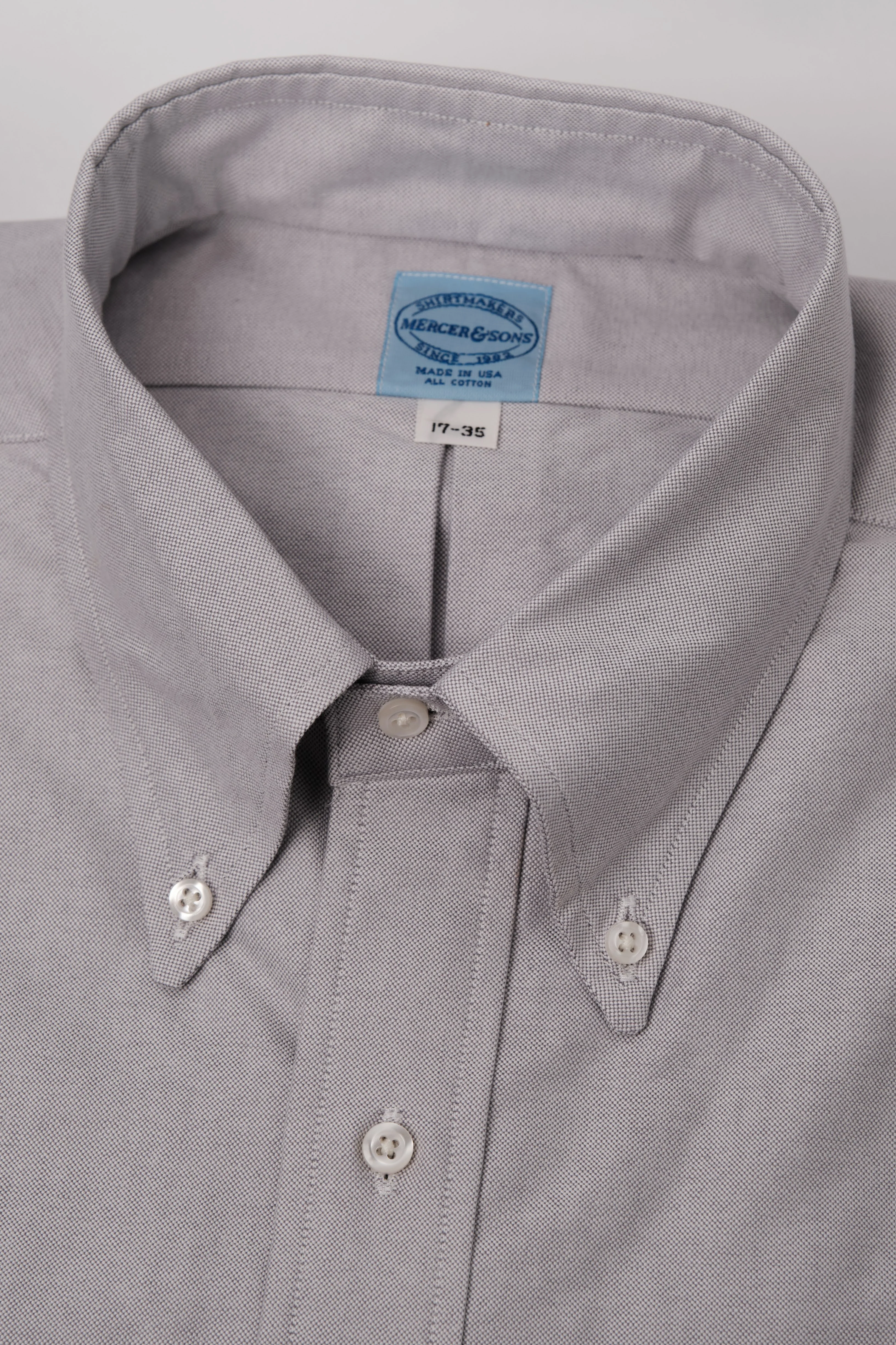 Silver Cloud Two-Ply Classic 100% Pima Cotton Oxford - Image 3