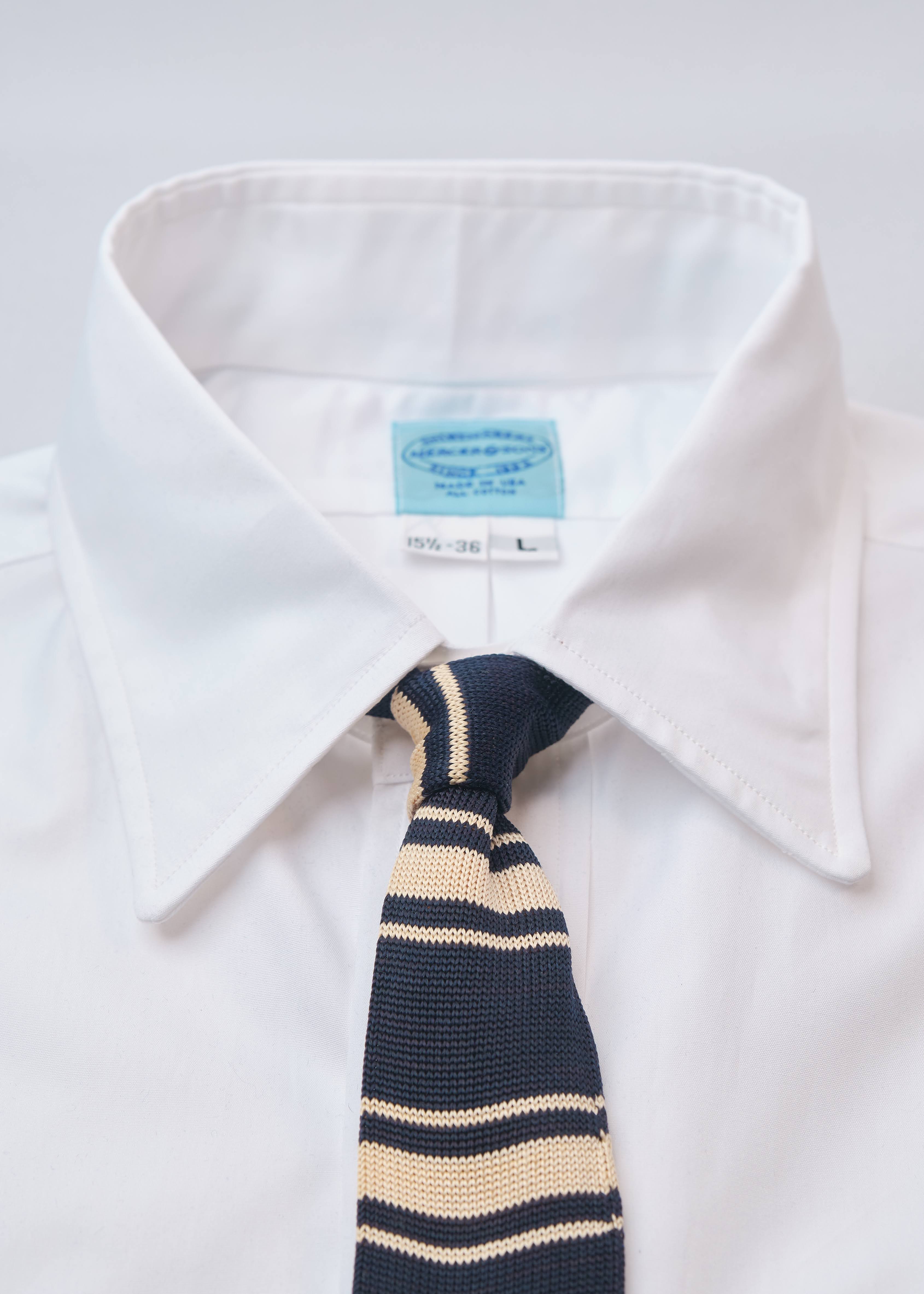White Two-Ply Classic 100% Pima Cotton Oxford - Image 4